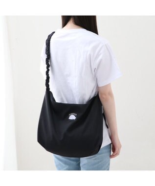 Mother garden しろたん ドロストショルダーバッグ 《ブラック》 ブラック