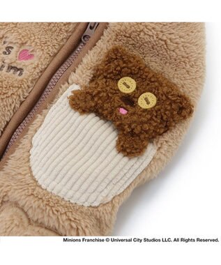 PET PARADISE ミニオン 背開き ベスト ティム 小型犬 ベージュ