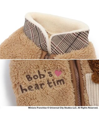 PET PARADISE ミニオン 背開き ベスト ティム 小型犬 ベージュ