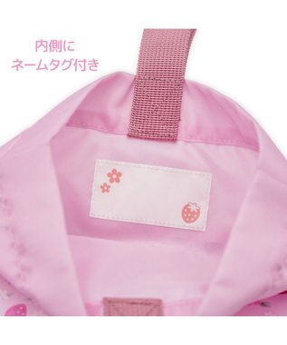 Mother garden マザーガーデン 野いちご シューズバッグ 《小花いちご柄》 小花いちご柄