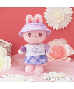 Mother garden マザーガーデン  うさももドール用着せ替え服 Sサイズ 《パープルチェック》 パープルチェック