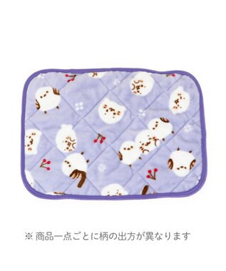 Mother garden しろたん 枕パッド 《シマエナガ》 35×50cm パープル