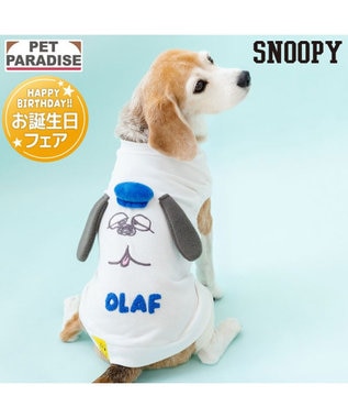 PET PARADISE スヌーピー オラフ 顔ボン トレーナー 中型犬 大型犬