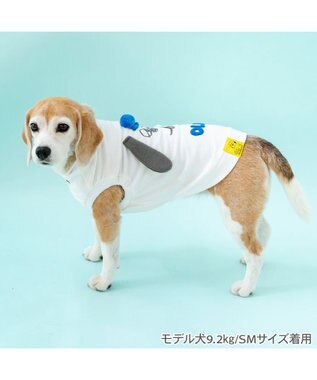 PET PARADISE スヌーピー オラフ 顔ボン トレーナー 中型犬 大型犬 ホワイト