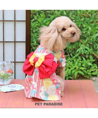 B374.pon2pan2☆オーダー犬浴衣ワンピ☆蝶