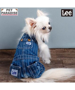 PET PARADISE Lee ストライプ オーバーオール 小型犬