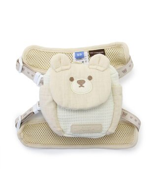 PET PARADISE ペットパラダイス くまちやん リュックハーネス Ｍ ホワイト
