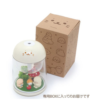 Mother garden しろたん 加湿器 卓上 USB しろたん&らっこいぬ お友達 卓上加湿器 -