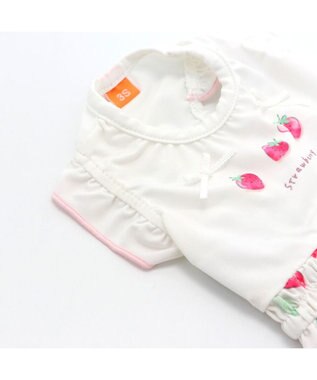 PET PARADISE 犬の服 春夏 ひんやり クール 接触冷感 虫除け 苺 ワンピース 【小型犬】クールマックスエコメイド 白~オフホワイト