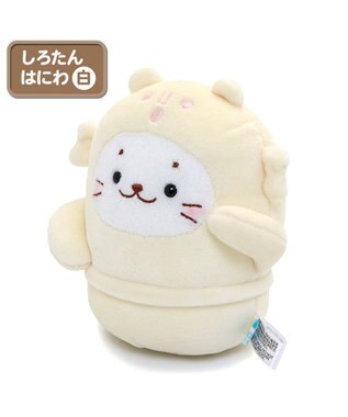 Mother garden しろたん はにわ マスコット ぬいぐるみ 【単品】 しろたん白