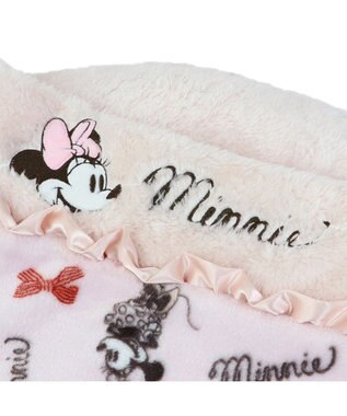 PET PARADISE ディズニー ミニーマウス 丸形寝袋 遠赤外線 《ケーキ柄》 50cm ケーキ柄