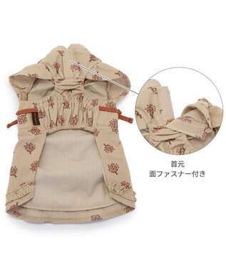 PET PARADISE ペットパラダイス キルトベスト付きワンピース 《ベージュ》 超小型犬 小型犬 オフホワイト