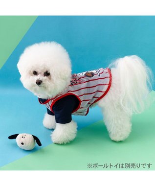 PET PARADISE スヌーピー ビブスTシャツ 《ネイビー》 小型犬 ネイビー