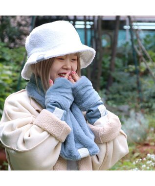 Mother garden しろたん ボアバケット ハット ハット