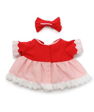 Mother garden マザーガーデン プチマスコット Sサイズ用 着せ替え お洋服 《いちごワンピース》 ピンク