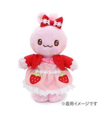 Mother garden マザーガーデン プチマスコット Sサイズ用 着せ替え お洋服 《いちごワンピース》 ピンク