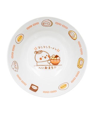 Mother garden しろたん ラーメンどんぶり 《マシマシ》 径20.5cm マシマシ柄