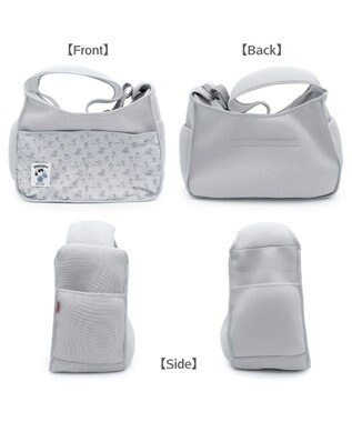 PET PARADISE スヌーピー ジョークール スリング キャリーバッグ Ｍ 小型犬 ライトグレー