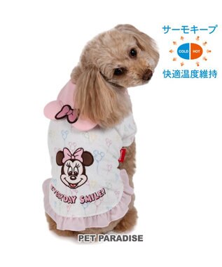 PET PARADISE ディズニー ミニーマウス サーモキープ Tシャツ 《風船柄》 小型犬