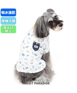 犬 夏服 ひんやり クール 接触冷感 虫よけ ｌｅｅ ｔシャツ 小型犬 カラフル ロゴ ペットウエア ドッグウエア ドッグウェア イヌ おしゃれ かわいい 天竺 ひんやり 夏 涼感 冷却 吸水速乾 クール マックス Pet Paradise 通販 雑貨とペット用品の通販サイト