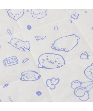 Mother garden しろたん 枕パッド 35×50cm 《のんびりライフ柄》 まくらカバー  パイル生地 0