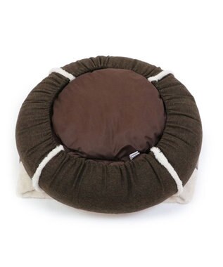 PET PARADISE ペットパラダイス 丸型寝袋 遠赤外線 《チェック柄》 60cm チェック柄