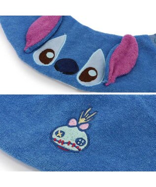 PET PARADISE ディズニー スティッチ  クールバンダナ 《お顔》 小型犬 ブルー
