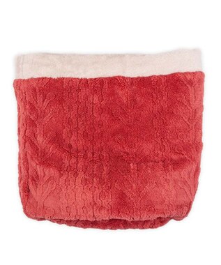 PET PARADISE ペットパラダイス 遠赤外線  筒型 寝袋 《アランボア柄》 Ｍ レッド