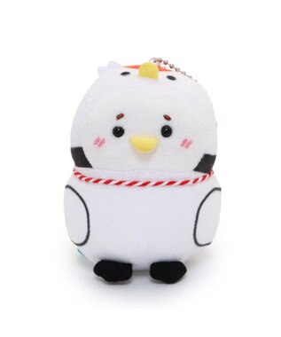 Mother garden しろたん 縁起物キーホルダー 《鶴らむね》 単品 鶴らむね