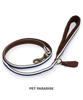 PET PARADISE ペットパラダイス ネイビー ライン入り リード ４Ｓ～３Ｓ 小型犬