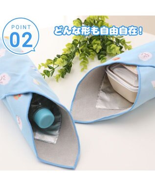 Mother garden しろたん 保冷小風呂敷 《食いしん坊柄》 食いしん坊柄