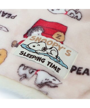 PET PARADISE スヌーピー 着る毛布  《うたたね柄》 小型犬 ベージュ