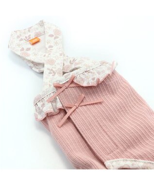 PET PARADISE 花柄 フリル マナーオール 【小型犬】 ピンク ピンク