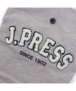 PET PARADISE J.PRESS サガラ ロゴ パーカー 小型犬 グレー