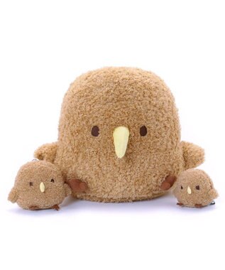 Mother garden マザーガーデン こぴよフレンズ ぬいぐるみ 《こまる》 茶系