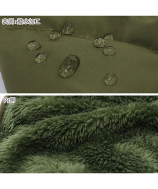 PET PARADISE J.PRESS バイカラーベスト 《カーキ》 中型犬 グリーン