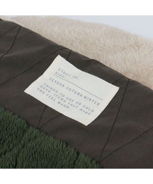 PET PARADISE ペットパラダイス 寝袋 丸型《オニオン柄》Ｍ  小型犬 径60cm カーキ