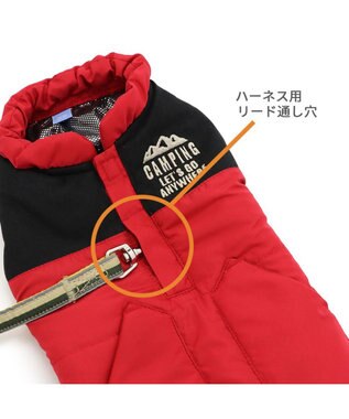 PET PARADISE ペットパラダイス 遠赤外線 エアベスト  《レッド》 小型犬 レッド