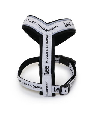 PET PARADISE Lee ロゴ アクティブ ハーネス S 小型犬 ホワイト×ブラック