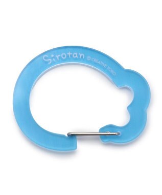 Mother garden しろたん アクリルカラビナ 《水色》 単品 水色