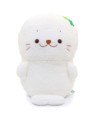 Mother garden しろたん もふもふ お座り ぬいぐるみ 【単品】 クローバーしろたん