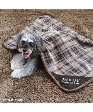 PET PARADISE ペットパラダイス ブランケット 《チェック柄》 90cm×60cm チェック柄