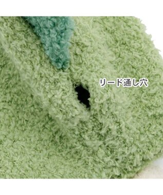 PET PARADISE ペットパラダイス シェニール 恐竜帽子 ４Ｓ～３Ｓ/ＳＳ～Ｓ グリーン