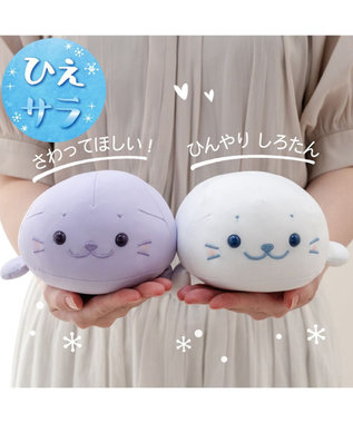 Mother garden しろたん クール マスコット 22cm 《ラベンダー》 ラベンダー