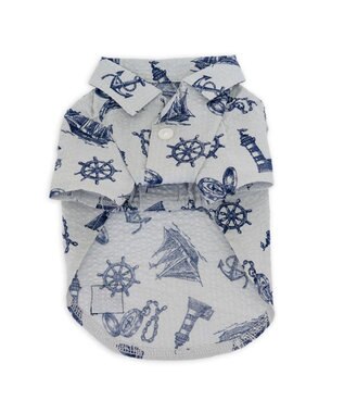 PET PARADISE J.PRESS マリンシャツ  《グレー》 小型犬 グレー