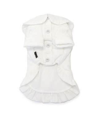 PET PARADISE cherircouture ジャガードコート 小型犬 ホワイト