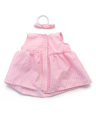 Mother garden マザーガーデン うさももドール 着せ替えぬいぐるみ Mサイズマスコット 《ギンガムチェックお洋服柄》 -