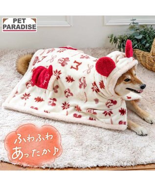 PET PARADISE ディズニー ミッキーマウス 着る毛布 《ニット柄》 中型犬