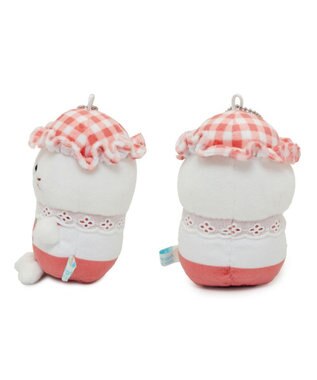 Mother garden しろたん ジャムキーホルダー 《いちごしろたん》 単品 いちごしろたん