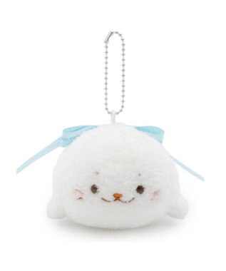  しろたん リボンキーホルダー 《しろたん》